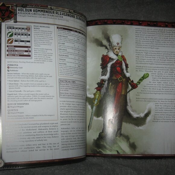 Warmachine RPG Softcover Book Khador 2409A6 - Picture 7 of 9